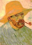Van Gogh “Self-Portrait”. Arles: August, 1888